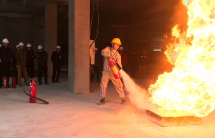 シグマはFLC Twin Towersプロジェクトで消防消火の訓練プログラムを展開