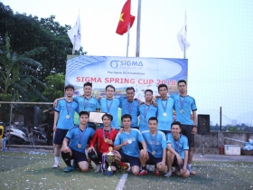 Chung kết giải bóng đá Sigma Spring Cup 2018 – Cuộc đối đầu trong mơ giữa Cơ & Điện