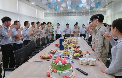 Sigma celebrates the birthday party for staff in July - The beauty of corporate culture