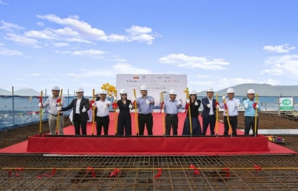 Topping-out ceremony of Marriott Courtyard & Marriott Executive Danang - Sigma's 