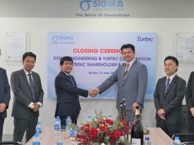 日本ユアテック株式会社が正式にシグマの株主兼戦略的パートナーになりました
