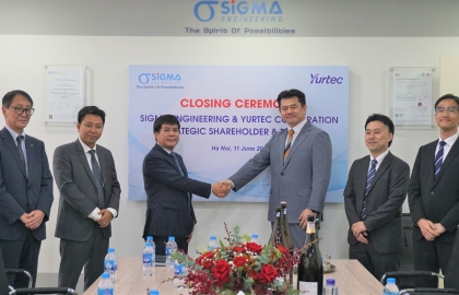日本ユアテック株式会社が正式にシグマの株主兼戦略的パートナーになりました