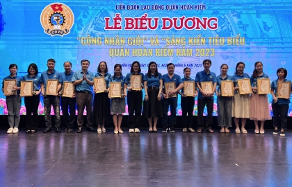 Sigma tiếp tục đạt danh hiệu “Công nhân giỏi quận Hoàn Kiếm” 2023