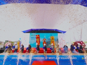 Sigma accompanies Newtecons at the groundbreaking ceremony of Westlake Square Hanoi – A green architectural landmark in the heart of the capital