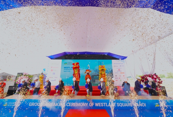 Sigma accompanies Newtecons at the groundbreaking ceremony of Westlake Square Hanoi – A green architectural landmark in the heart of the capital