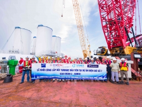 Từ những móng cọc dưới đáy biển đến những thân tuabin vươn cao: ST7 bước vào giai đoạn thi công quan trọng