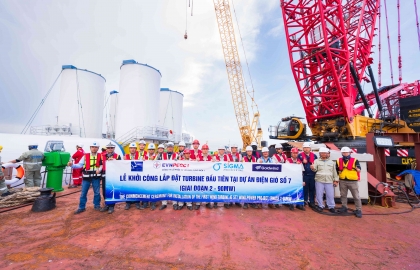 Từ những móng cọc dưới đáy biển đến những thân tuabin vươn cao: ST7 bước vào giai đoạn thi công quan trọng