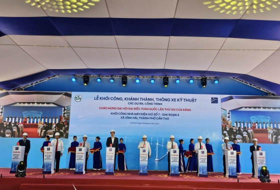 Sigma vinh dự và tự hào được tham dự lễ khởi công Giai đoạn 2 Dự án Nhà máy Điện gió số 7