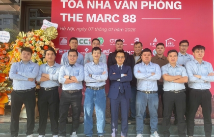 Sigma tham dự Lễ khánh thành và khai trương tòa nhà văn phòng dự án The Marc 88