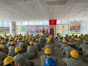 Sigma tham dư ngày hội Safety Stand down 2026 tại dự án Tiến Bộ Plaza