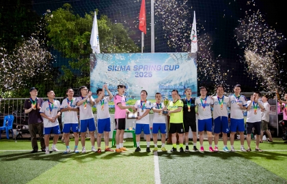 Sigma Spring Cup 2025: Bản hùng ca khép lại giai điệu mùa xuân