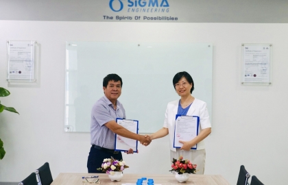 Sigma received news of winning the bid for the Micro Commercial Components Vietnam Factory project