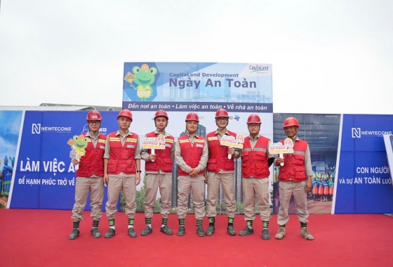 Sigma Engineering attends “CapitaLand Development Safety Day” at The Senique Hanoi Project